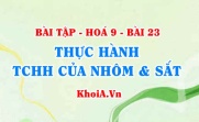 Thực hành thí nghiệm Tác dụng của nhôm với oxi, sắt với lưu...